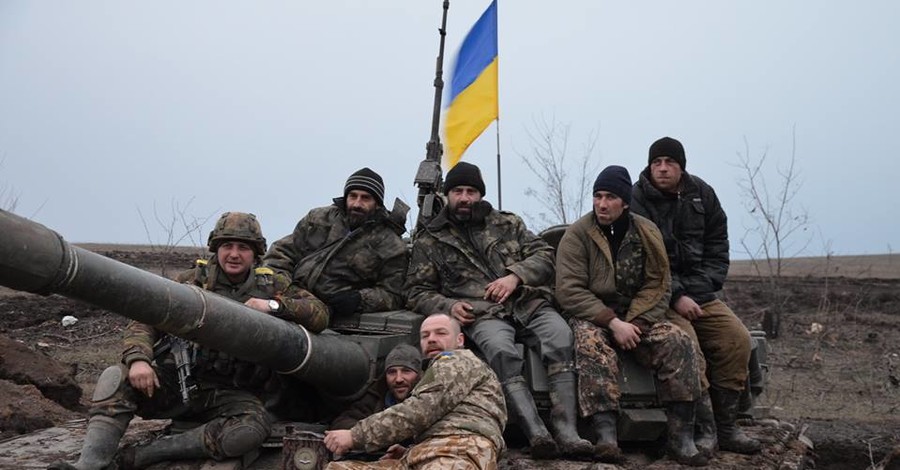 Украинские военные под Дебальцево захватили вражеский танк