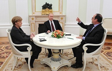 Итоги встречи Путина, Меркель и Олланда в Москве: составят совместный документ