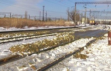 Харьковский пенсионер разобрал железную дорогу 