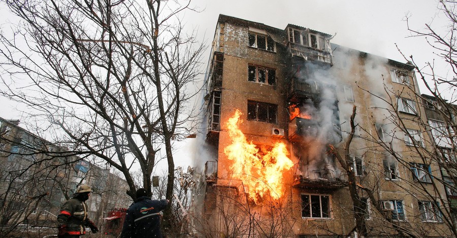 От мощнейшего взрыва в Донецке 