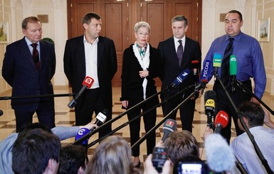Кучма и члены контактной группы уже встретились с Минске