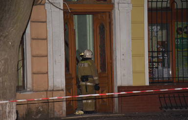 В Одессе произошел взрыв у входа в хостел
