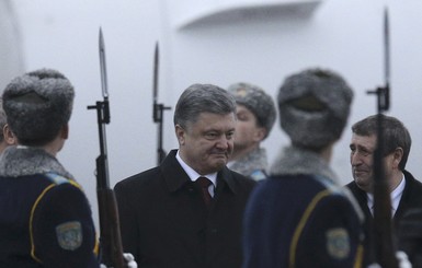 Порошенко, Меркель, Олланд и Путин прилетели в Минск