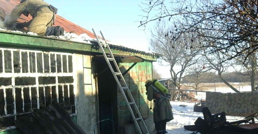 Под Харьковом сгорел трехлетний ребенок