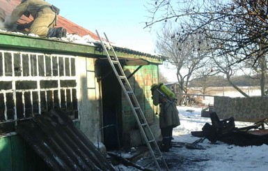 Под Харьковом сгорел трехлетний ребенок