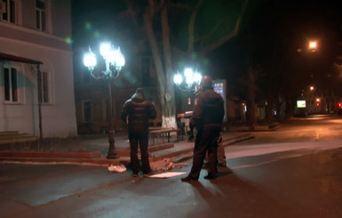 В Одессе неизвестный подложил взрывчатку у входа в бар