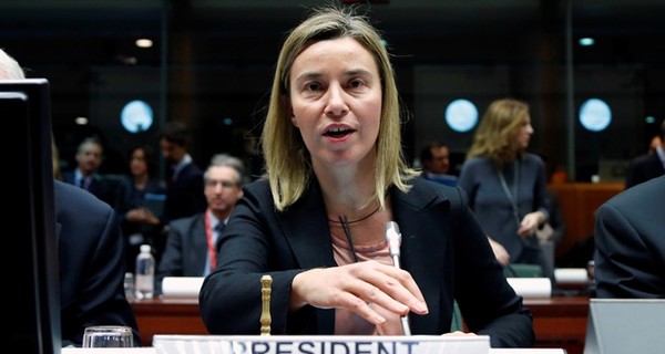 Могерини: вопрос о вступлении Украины в Евросоюз не стоит на повестке дня