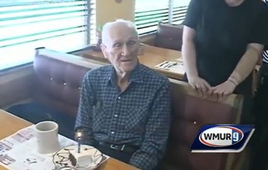 В США ресторан доплатил 101-летнему имениннику за праздничный завтрак