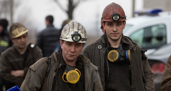Украинские шахтеры пытаются достучаться до власти