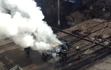 В Харькове взорвался еще один автомобиль