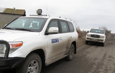В Донецкой области наблюдатели ОБСЕ попали в аварию