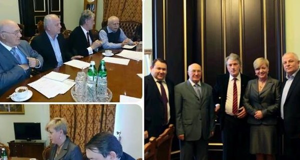Гонтарева, Кубив и Ющенко провели антикризисное совещание 