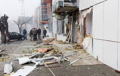 Дважды взорванный бизнес-центр в Одессе практически весь занимает 