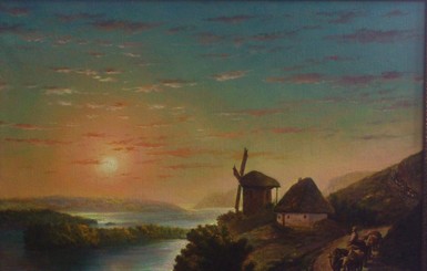 Историки восстановили картину Айвазовского о старом Запорожье