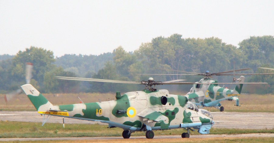 Украинские военные нелегально продали за границу два боевых вертолета Ми-24Р