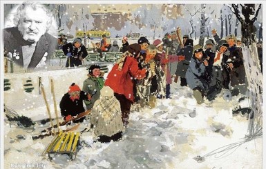 Сергей Адамович начал писать картины во время войны