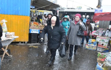 Киевляне о погоде: 