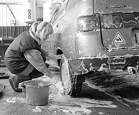 Где в Запорожье помыть машину 