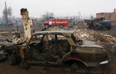 Пожары в Хакасии: сгорели 1200 домов, 5000 человек без крова