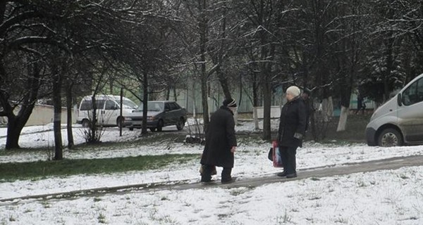 В Украину снова придет снег 
