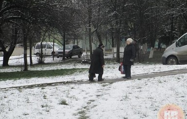В Украину снова придет снег 