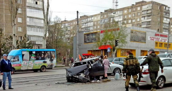 Соцсети: В Донецке пьяные представители 