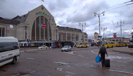 Киевский ж/д вокзал после карантина
