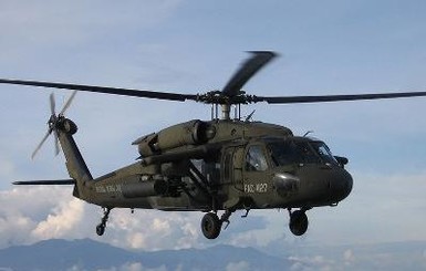 В Колумбии рухнул военный вертолет, четверо погибли