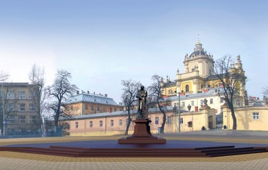 Площадь святого Юра во Львове реконструируют до конца июля 