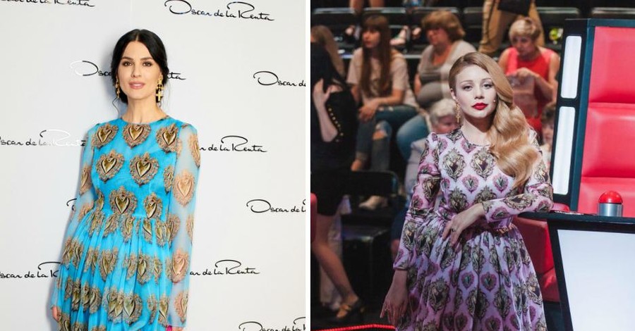 Тина Кароль и Маша Ефросинина вышли в свет в одинаковых платьях: кто лучше?