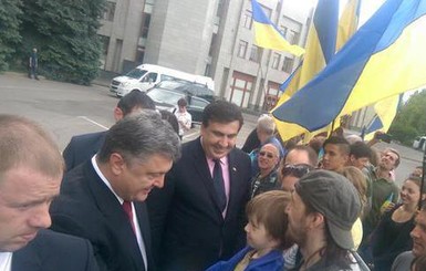 Порошенко представил Одессе губернатора Саакашвили