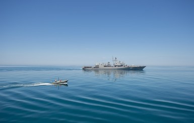 Украина и США начали военные учения в Черном море