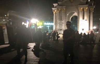  В соцсетях сообщили о разгоне активистов на Майдане и ночных взрывах