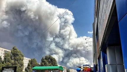 Пожар в Луганской области уничтожил целое село