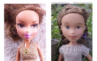 Австралийская художница превращает кукол Барби в 