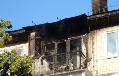 Пожар в Киеве:  мужчина пытался ограбить залитые квартиры