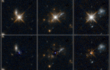 Ученые впервые увидели молодые галактики, которые сияют ярче всего на свете