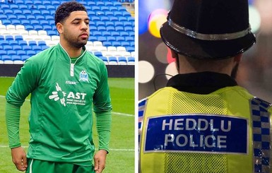 В Уэльсе полиция арестовала футболиста во время матча