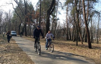 Глава Днепровского района о покатушках с Кличко: Это был мой второй в жизни вело-опыт!
