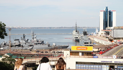 Корабли НАТО гостили в Одессе после учений Sea Breeze