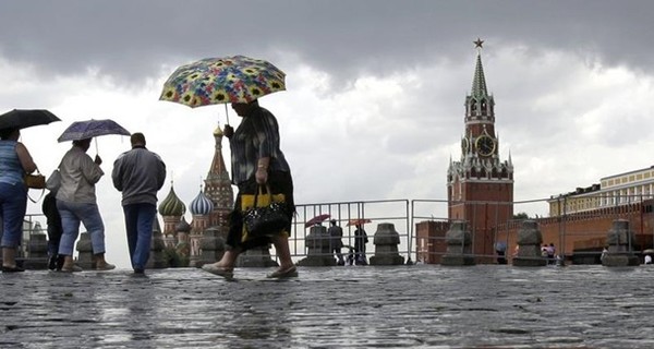 На Москву обрушились рекордные ливни