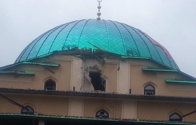 В Донецке от обстрела пострадала мечеть