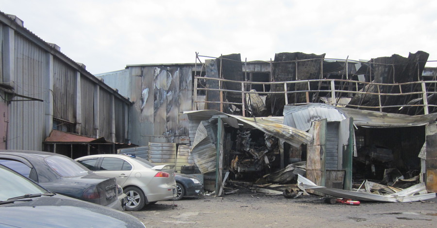 СТО в Харькове сожгли сами автомастера