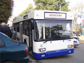 В Днепропетровске появится троллейбус с кондиционером 