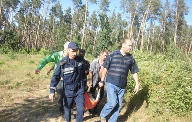 В Киевской области спасли женщину, которая заблудилась в лесу