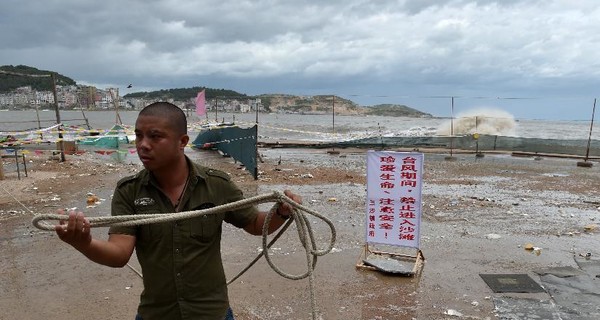 Китай настиг тайфун Чан-Хом