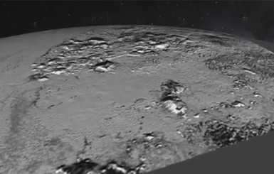 Опубликовано видео поверхности Плутона