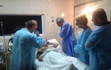 В Днепропетровскую больницу Мечникова за неделю привезли 43 раненых
