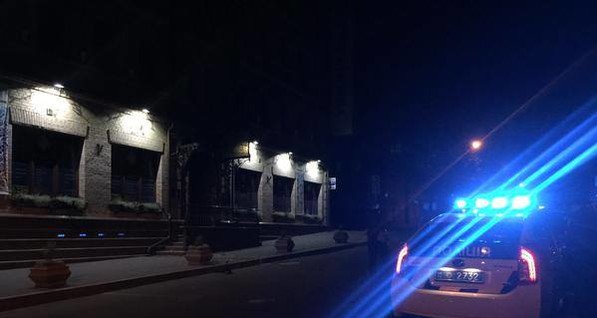 Соцсети: На Подоле неизвестный выстрелил из гранатомета по зданию банка