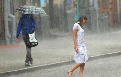 Целебный дождь: в Киеве очистился воздух